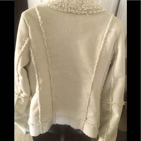 HP - Ivory faux shearling - Picture 2 of 7